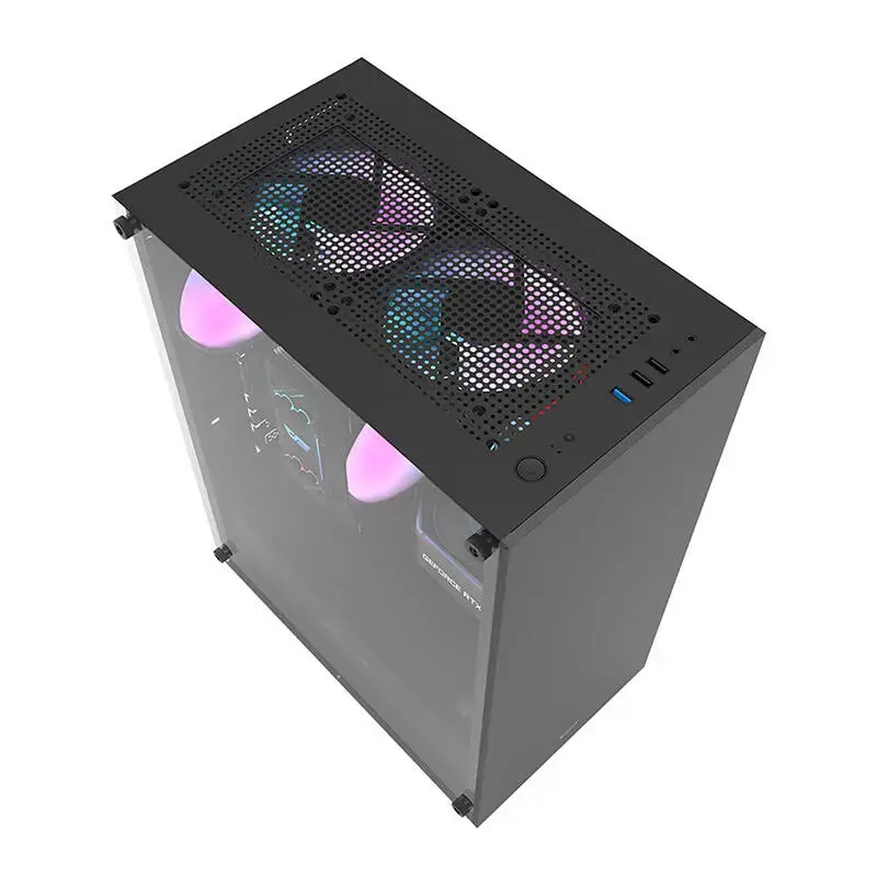 Darkflash DK100 kompiuterio korpusas (juodas)