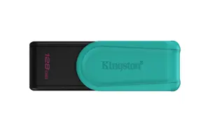 KINGSTON 128GB DATATRAVELER USB 3.2 EXODIA S (BLACK/TURQUOISE)
