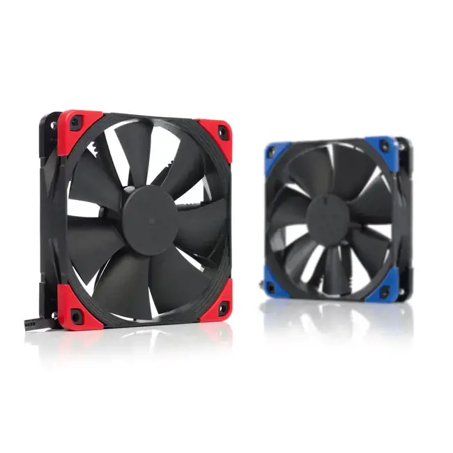 Noctua NF-F12 PWM chromax.black.swap Kompiuterio korpuso ventiliatorius 12 cm