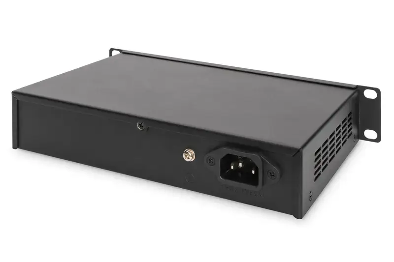 Digitus 16 prievadų Gigabit Ethernet komutatorius DN-80115 10/100/1000 Mbps (RJ-45), nevaldomas, montuojamas į stovą, maitinimo šaltinio tipas Vidinis, Ethernet LAN (RJ-45) prievadai 16