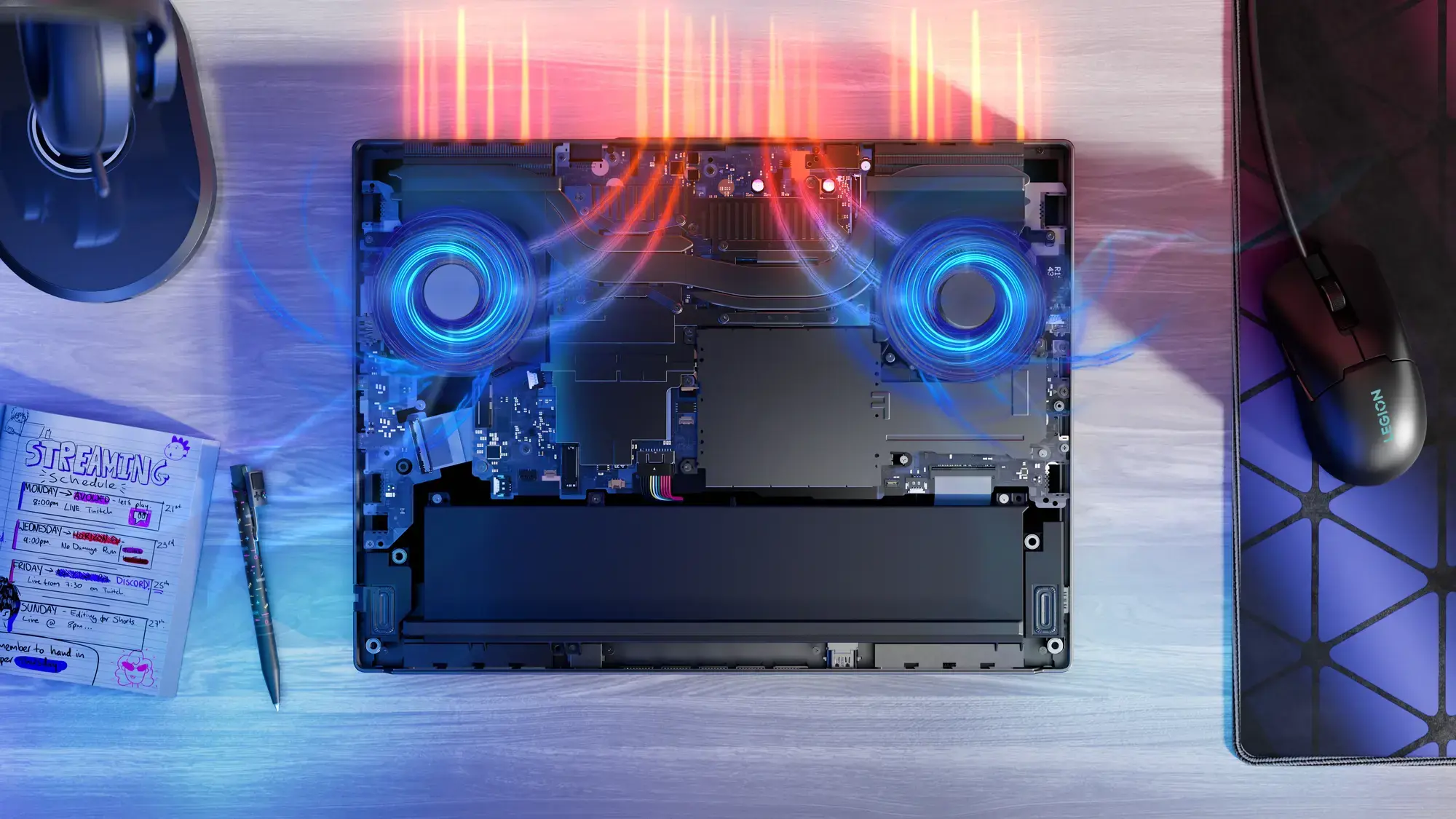 Nešiojamas kompiuteris Lenovo Legion 5 15IRX10, i7-13650HX, 1000 GB, 15,1 Coliai, Windows 11 Home