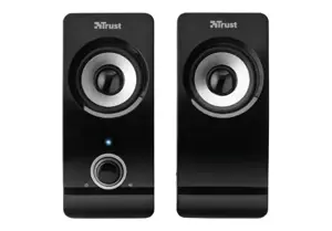 Trust Remo 2.0, 1-way, 2.0 channels, Wired, 8 W, Black