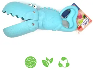 WOOPIE GREEN krokodilo kastuvas smėlio ir vandens rinktuvas mėlynas BIODEGRADOWALINĖ ORGANINĖ MEDŽI…