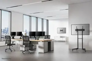 "Neomounts by Newstar" Pasirinkite "Neomounts" monitoriaus laikiklį ant stalo, tvirtinimo/prisukimo, 8 kg, 25,4 cm (10"), 81,3 cm (32"), 100 x 100 mm, juodas