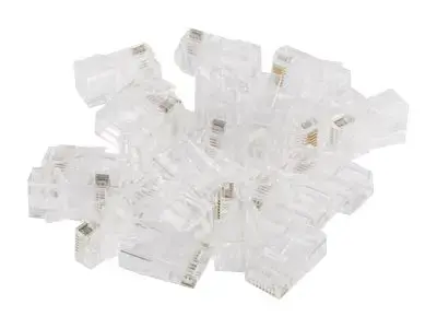 LANBERG PLU-6000EZ Lanberg Plug RJ-45 UTP CAT6, 8P8C (100PCS) Pass Trough