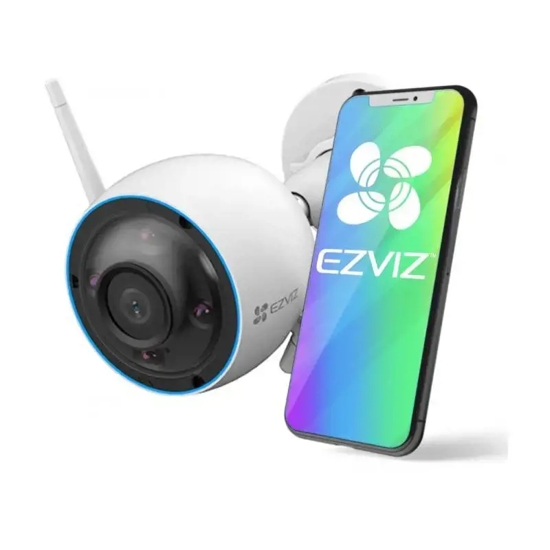 EZVIZ H3 3K, IP apsaugos kamera, Lauko, laidinė ir belaidė, CE / FCC / UKCA / UL / WEEE / RoHS / REACH, lubų / sienų, balta