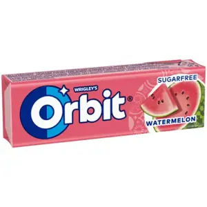 Kramtomoji guma ORBIT Watermelon, 14 g