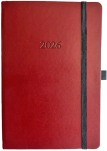 Kalendorius BALTIC WEEK, 2026, PU, A5, vyšninė (Baltic)