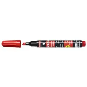 Žymeklis permanentinis Stanger M236, 1-4 mm, kirsta galvutė, raudonas