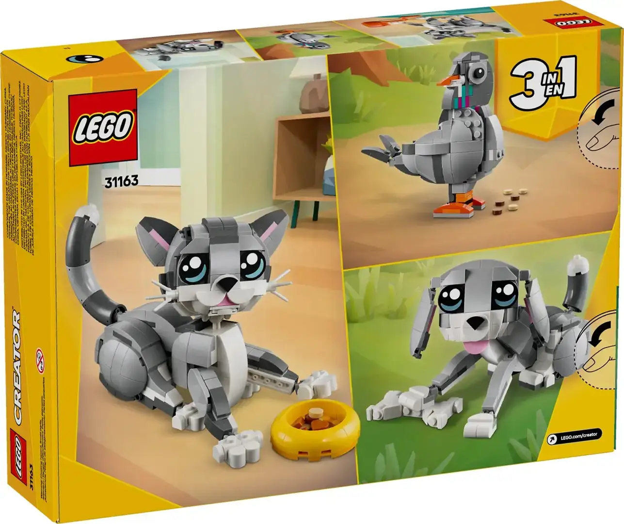 LEGO CREATOR 3 IN 1 31163 Playful Cat