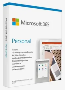 Microsoft 365 Personal PL (1 person; 5 devices ; 12 months; physical version; Poland) (EP2-32454)