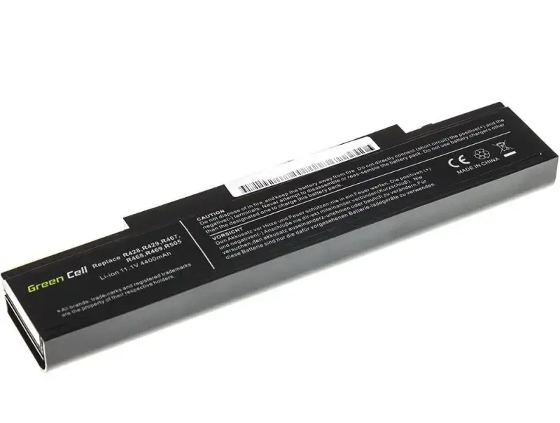 GREENCELL SA01 žaliasis akumuliatorius AA-PB9NC6B AA-PB9NS6B, skirtas "Samsung R519 R522 R525 R525 R530 R540 R5