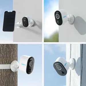 Reolink Argus Series B330 - 5MP Outdoor Battery Camera, Person/Vehicle Detection, Color Night Vision, 5/2.4 GHz Wi-Fi, IP security camera, Indoor & outdoor, Wireless, Amazon Alexa & Google Assistant, 6500 K, Wall