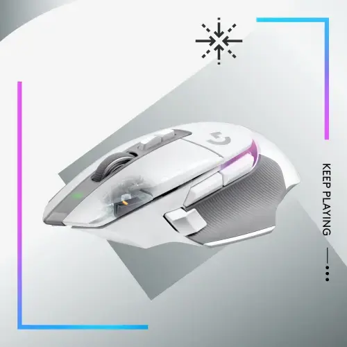 LOGITECH G502 X PLUS - BALTAS/PREMIUM - EER2