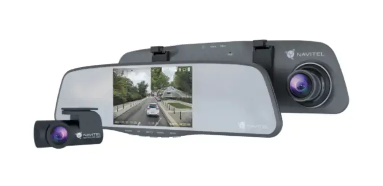 "Navitel MR255NV" išmanusis galinio vaizdo veidrodis su vaizdo registratoriumi