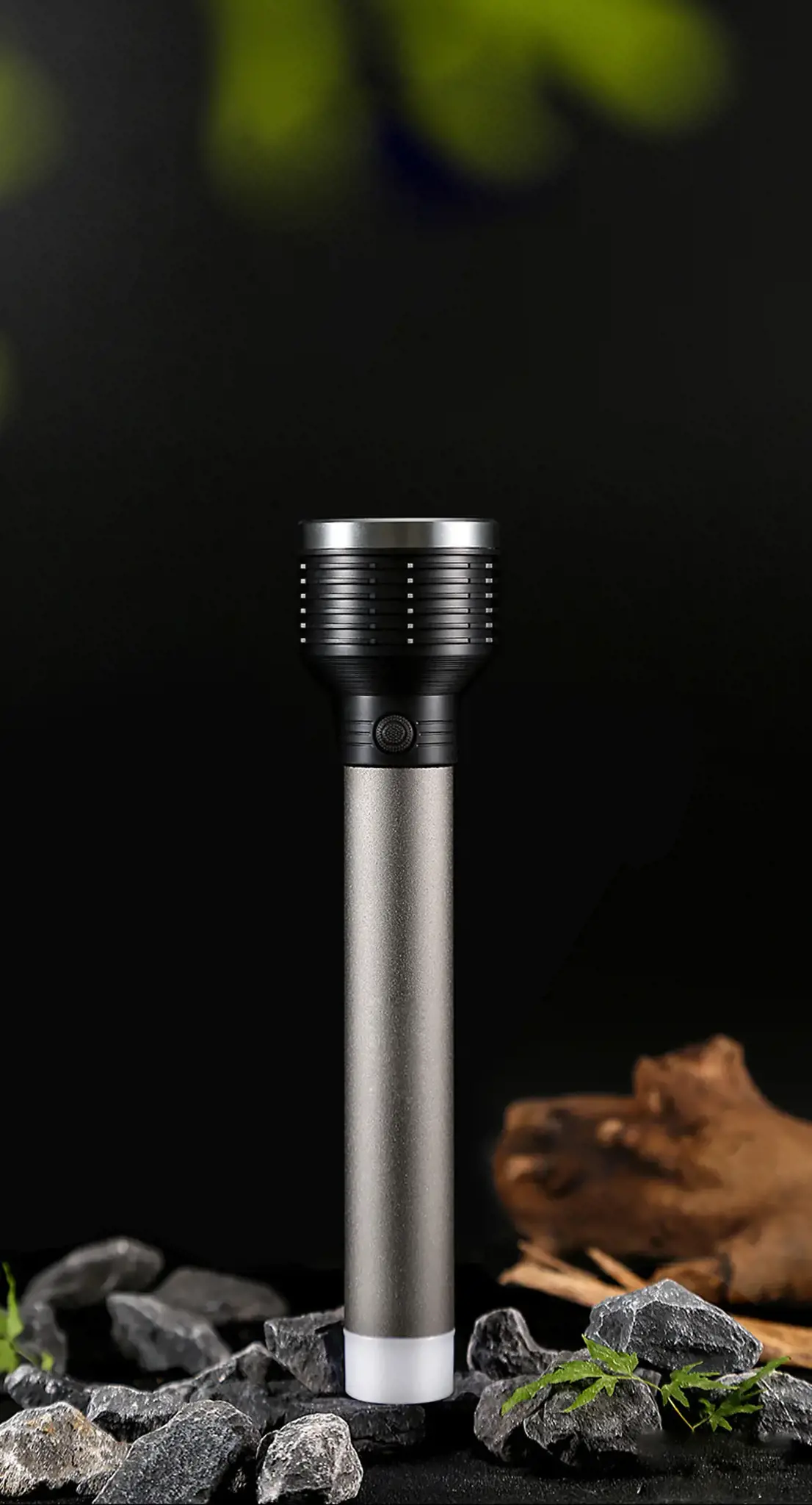 Platinet žibintuvėlis 5W 2400mAh, pilkos spalvos (45771)