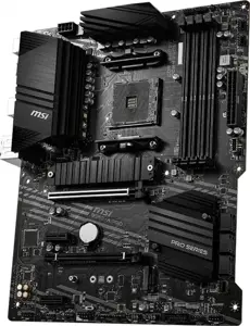 MSI B550-A PRO, AMD, "Socket AM4", 3 kartos "AMD Ryzen™ 3", 3 kartos "AMD Ryzen 5", 3 kartos "AMD Ryzen™ 7", 3 kartos..., DDR4-SDRAM, 128 GB, DIMM
