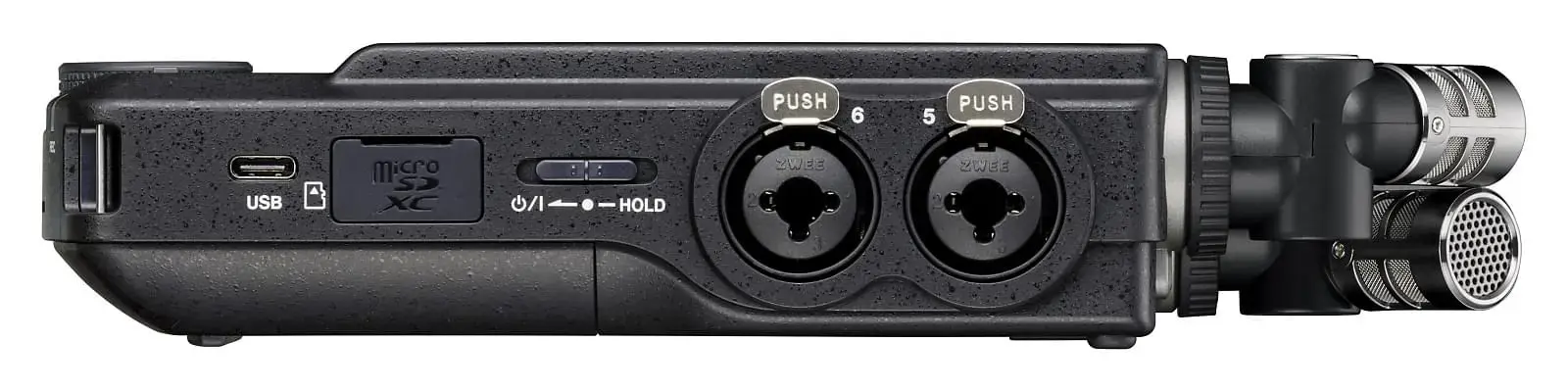 "Tascam Portacapture X8" - nešiojamasis, didelės skiriamosios gebos daugiapakopis įrašymo įrenginys