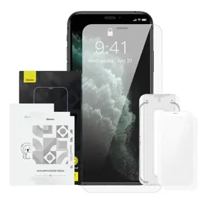 2x "Baseus Crystal" 0,3 mm grūdintas stiklas "iPhone X/XS