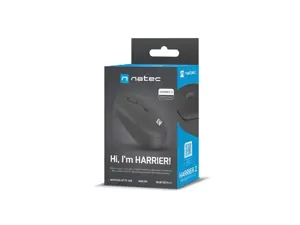 NATEC belaidė pelė "Harrier 2" 1600DPI "Bluetooth 5.1", juoda