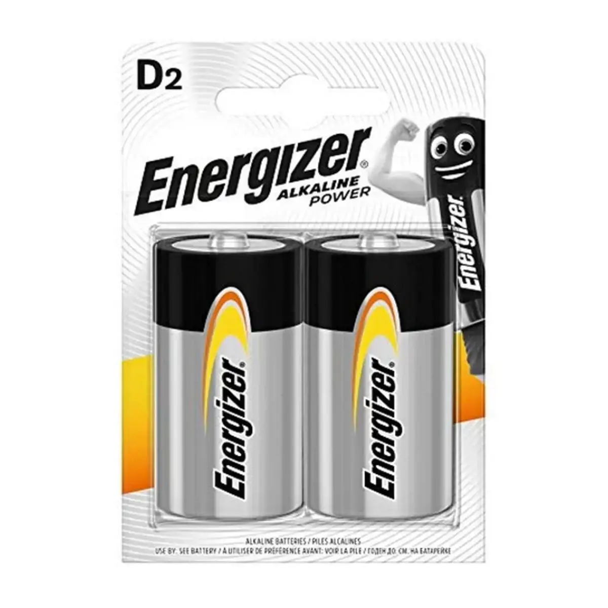 Energizer LR20-2BB Alkaline Power D (LR20) BLISTER PACK 2PCS.