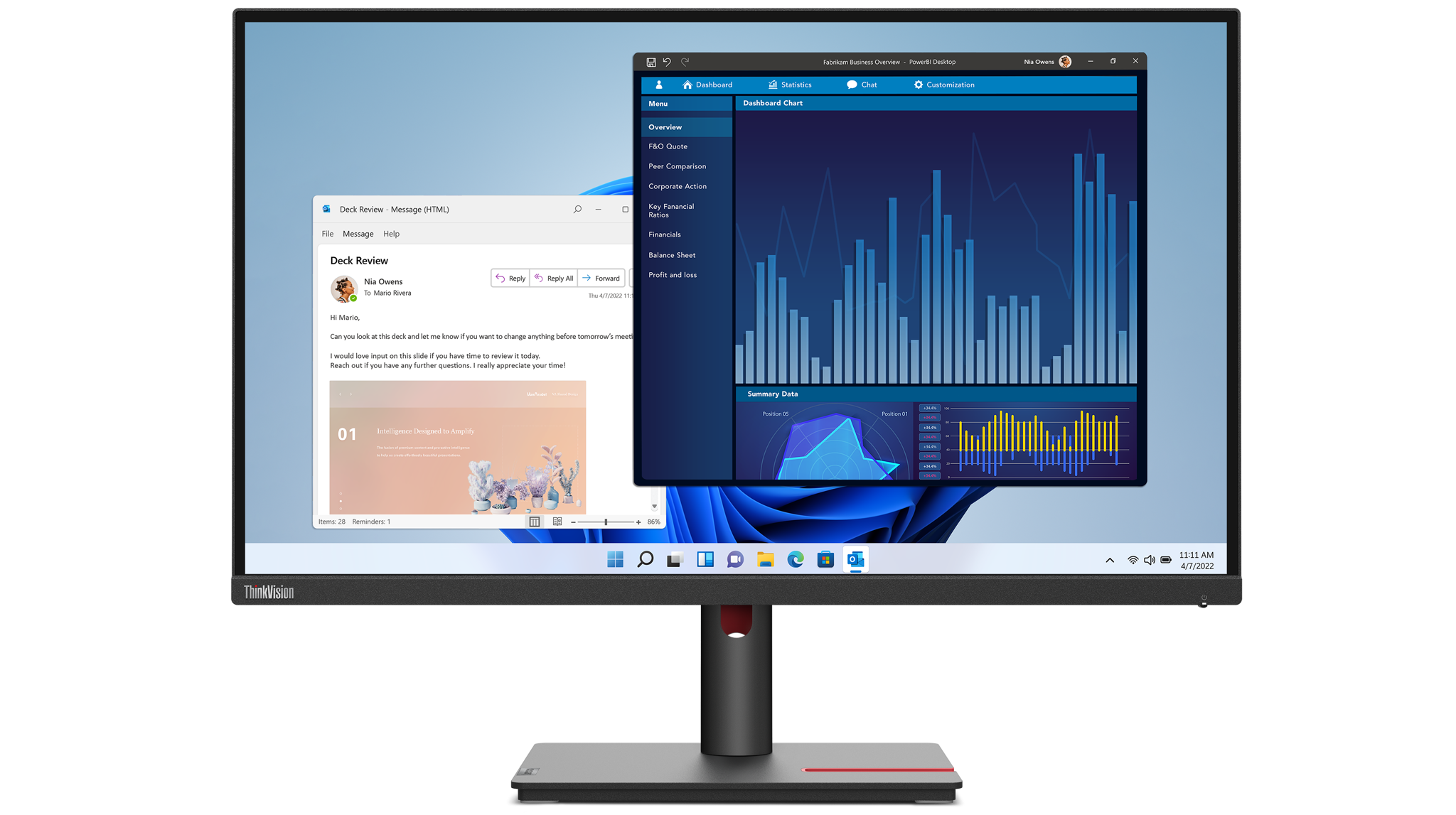 Lenovo ThinkVision T27p-30, 68,6 cm (27"), 3840 x 2160 taškų, 4K Ultra HD, LED, 6 ms, juoda