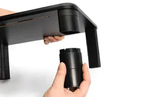 DIGITUS Reguliuojamas stalviršio monitoriaus stovas 400x280x143 mm maksimali apkrova iki 10 kg