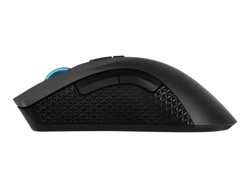 "Lenovo Legion M600" belaidis žaidimų, dvipusis, optinis, RF belaidis + "Bluetooth" + A tipo USB, 16000 DPI, 1 ms, juodas