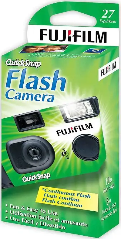 2x vienkartiniai fotoaparatai Fujifilm Quicksnap Flash 27
