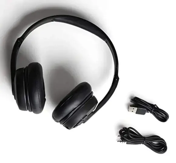 "Skullcandy" belaidės ausinės Cassette Wireless/Wired, On-Ear, mikrofonas, 3,5 mm, "Bluetooth", juodos spalvos