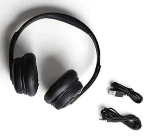 "Skullcandy" belaidės ausinės Cassette Wireless/Wired, On-Ear, mikrofonas, 3,5 mm, "Bluetooth", juodos spalvos