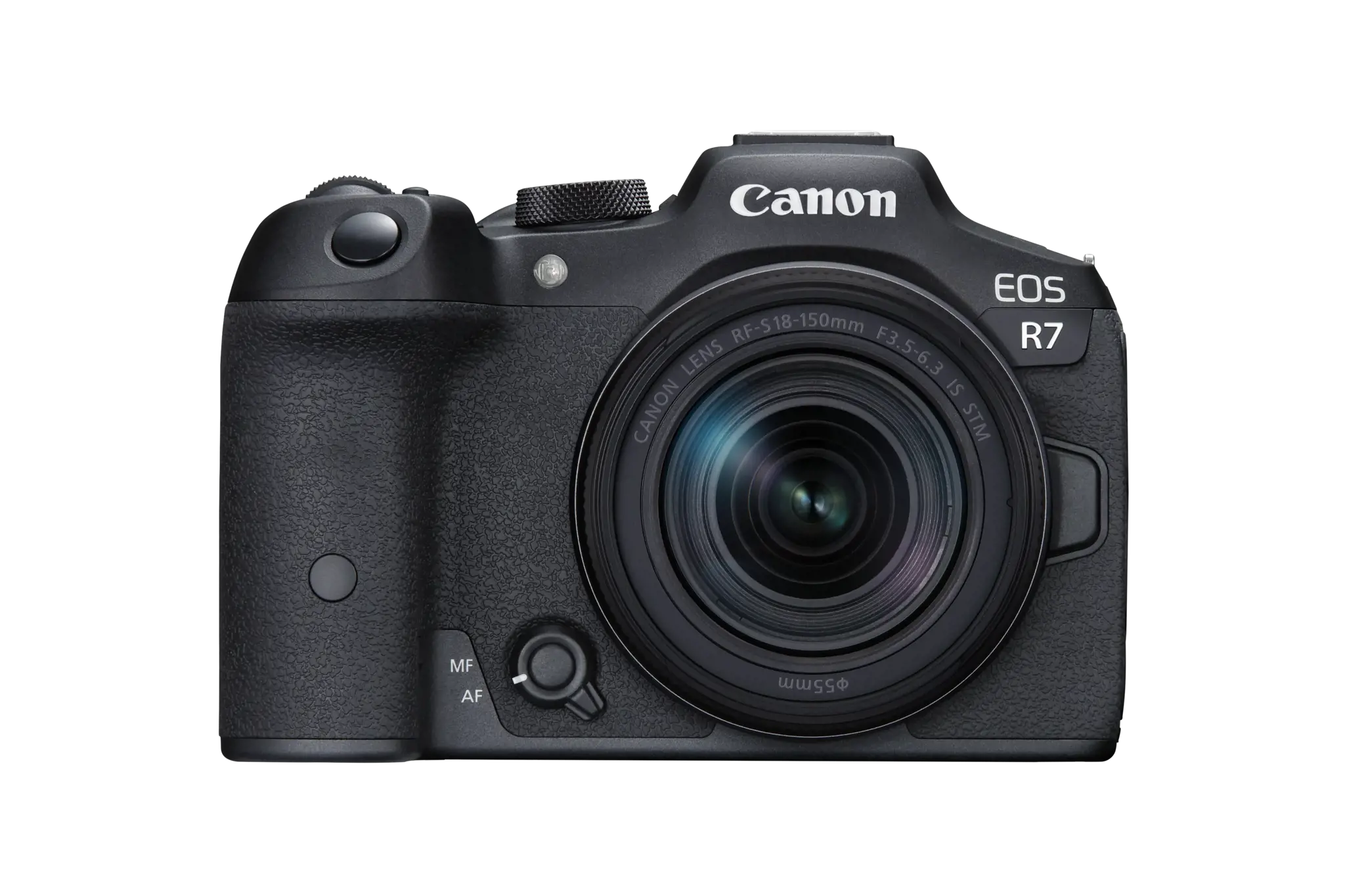 "Canon EOS R7" + RF-S 18-150 mm IS STM, 32,5 MP, 6960 x 4640 taškų, CMOS, 4K Ultra HD, jutiklinis ekranas, juoda