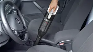 "Bosch Serie 4" BBH3ZOO28, sausas, be maišelio, 0,4 l, 82 dB, juodas, raudonas