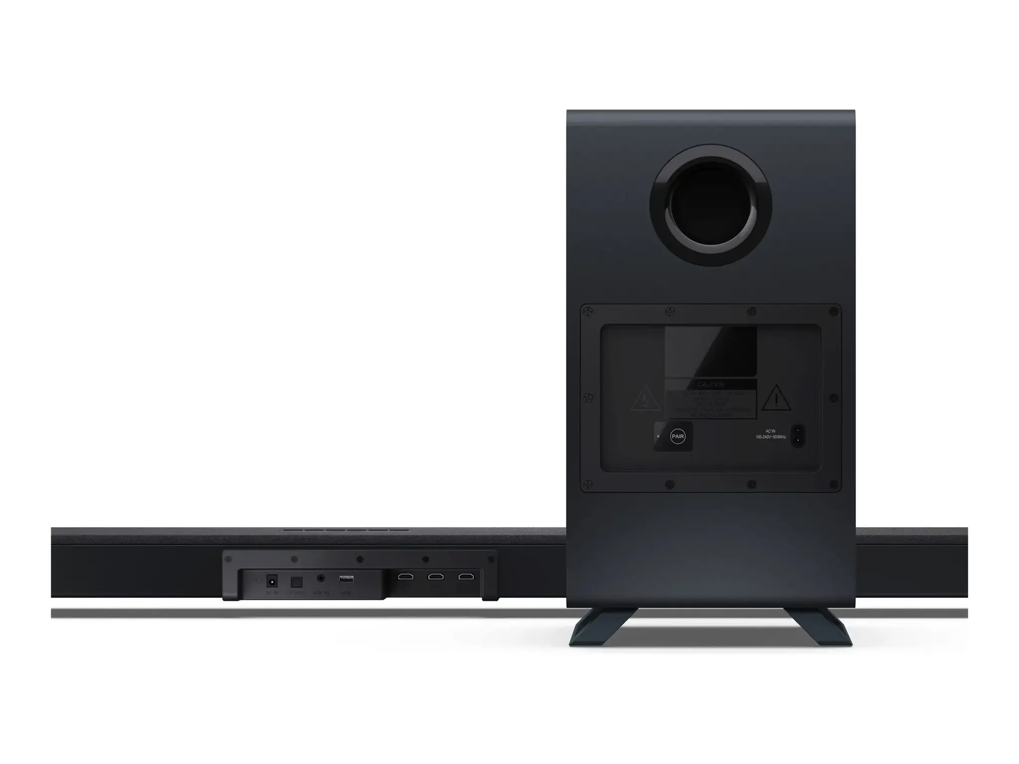 Sharp | 5.1.2 Dolby Atmos/DTS:X Soundbar with Wireless Subwoofer | HT-SBW55121(BK) | Bluetooth