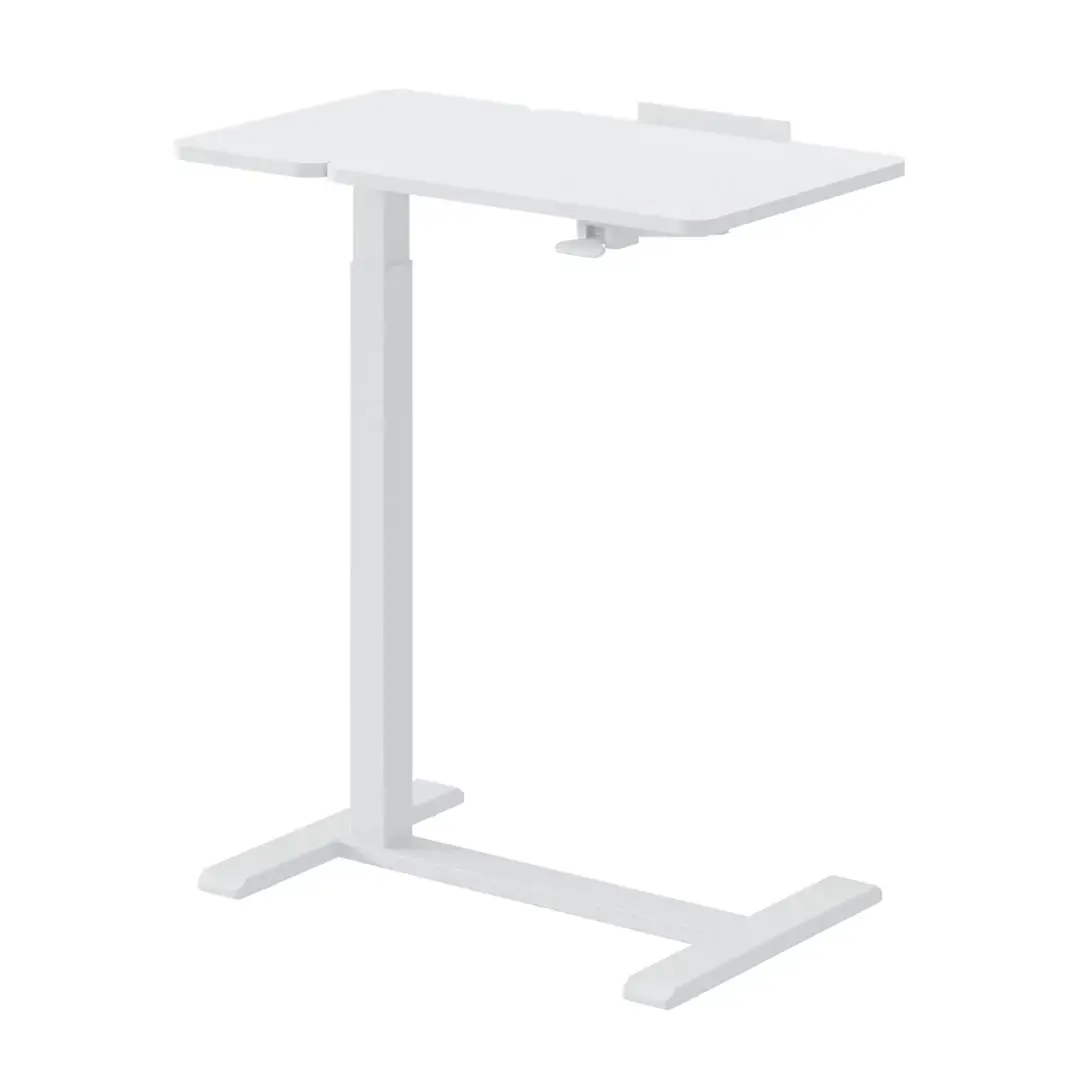 Maclean mobile desk/laptop stand, white, height adjustment 76-109cm, max. 30kg , MC-120 W