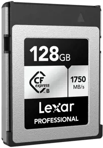 "Lexar" atminties kortelė "Pro CFexpress" 128GB B tipo sidabrinė