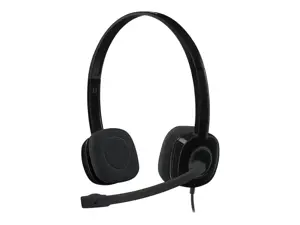 "Logitech H150" stereofoninės ausinės, laidinės, biurui / skambučių centrui, 20-20000 Hz, 80 g, aus…