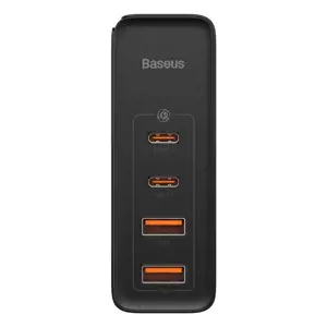 "Baseus GaN2 Pro" greitasis įkroviklis 100 W USB / C tipo USB greitasis įkrovimas 4+ Power Delivery Black (juodas)