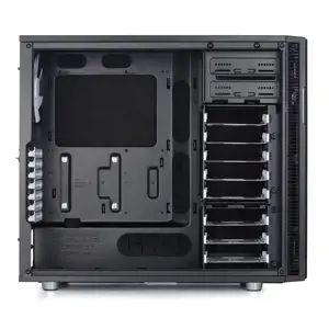"Fractal Design Define R5", "Midi Tower", asmeninis kompiuteris, juodas, ATX, micro ATX, Mini-ITX, 18 cm, 44 cm