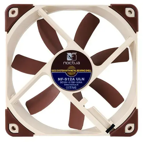 NOCTUA 120 mm ventiliatorius 6,7/8,6 dBA