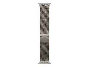 Apple | 49mm Natural Titanium Milanese Loop - Medium