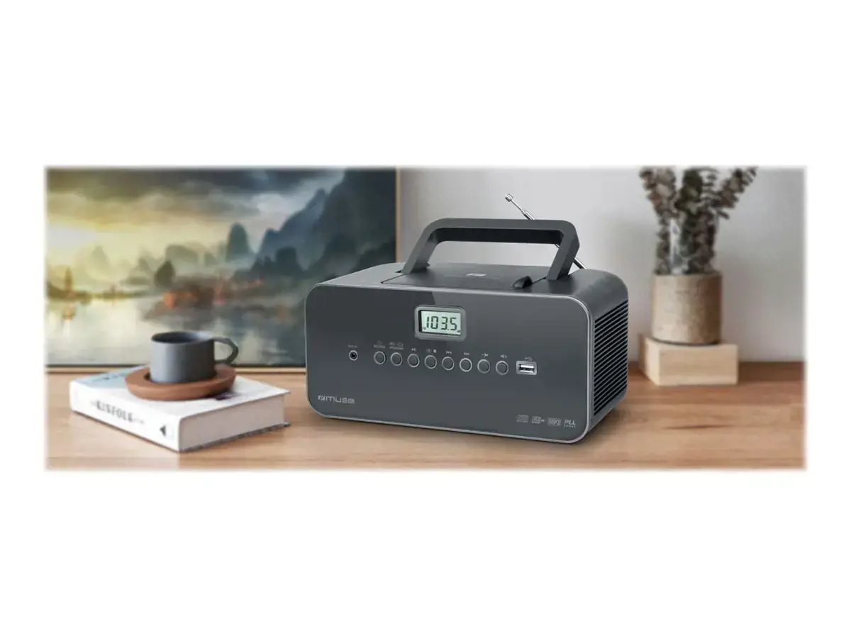 "Muse" Nešiojamasis radijo imtuvas M-28DG USB prievadas, AUX įvestis,