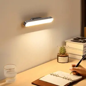 Baseus Magnetic Stepless Dimming Charging Desk Lamp gray (DGXC-C0G)