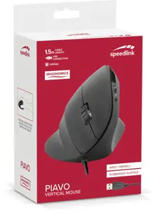 "Speedlink" pelė "Piavo Vertical USB" (SL-610019-RRBK)