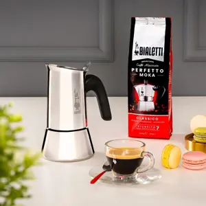 "Bialetti Venus" dėžutė Moka puodas 0,2 l sidabrinis