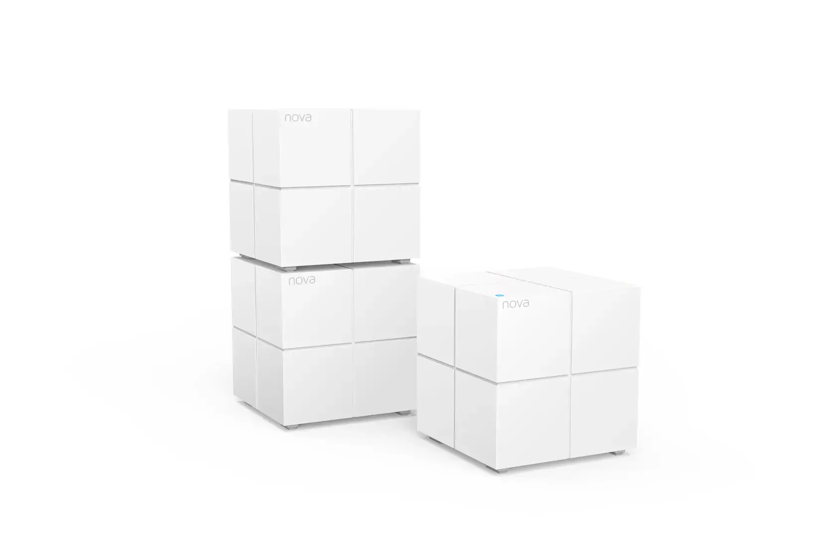"Tenda Nova MW6" belaidis maršrutizatorius Gigabit Ethernet Dviejų dažnių (2,4 GHz / 5 GHz) 4G White