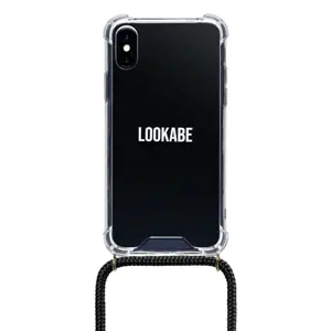 "Lookabe" vėrinys "iPhone X/Xs" aukso spalvos juodas loo003