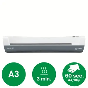 Leitz iLAM Home, 33 cm, Hot laminator, 3 min, 300 mm/min, 0.4 mm, A3