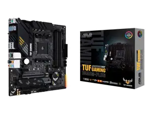 ASUS TUF GAMING B550M PLUS, AMD, "Socket AM4", 3 kartos "AMD Ryzen™ 3", 3 kartos "AMD Ryzen 5", 3 kartos "AMD Ryzen™ 7", 3 kartos..., DDR4-SDRAM, 128 GB, DIMM