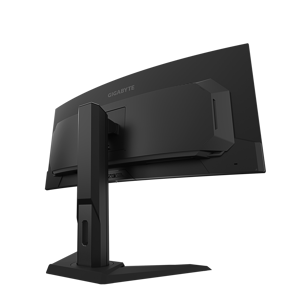 GIGABYTE MO34WQC2 34” OLED WQHD Curved Gaming Monitor - 3440x1440(WQHD), 240Hz, 0.03ms, KVM, 250 cd/m2, FreeSync Premium Pro, DisplayHDR True Black 400, HDMI 2.1, Displayport 1.4, 86.4 cm (34"), 3440 x 1440 pixels, Wide Quad HD, OLED, 0.03 ms, Black